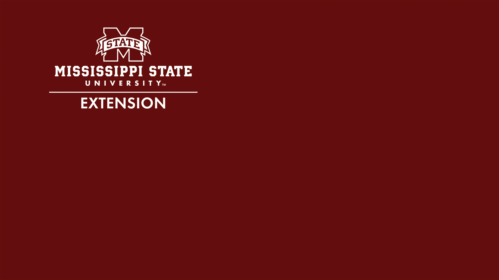 Maroon background with Extension logo in top left.